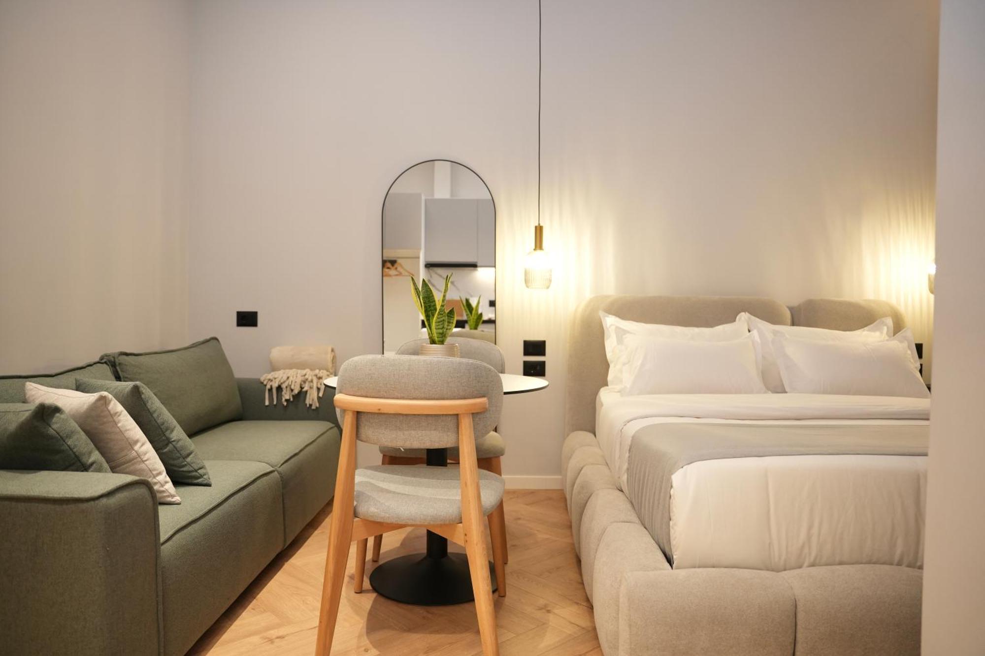 Nea Deluxe Apart-Hotel Тирана Екстериор снимка